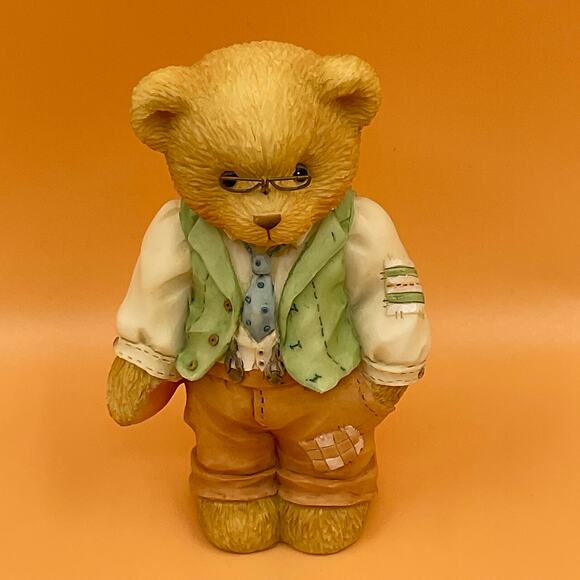 Cherished Teddies Grandpa Is Gods Special Gift 1997 Enesco Figurine 127906 - Picture 1 of 6
